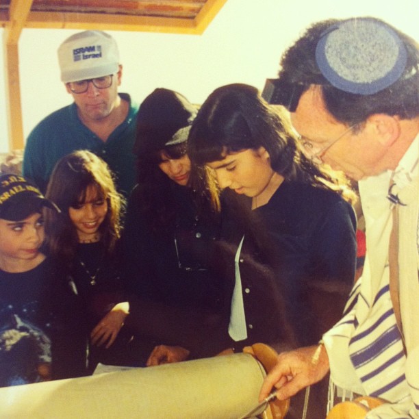 It was a legit struggle, even on my Bat Mitzvah. 